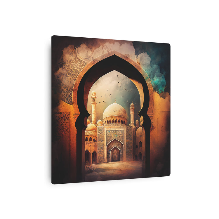Islamic Mosque Metal Art Ornate Archway Wall Decor - The Art Hub