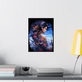 Fantasy Vertical Poster — Minimal Modern Wall Art - The Art Hub