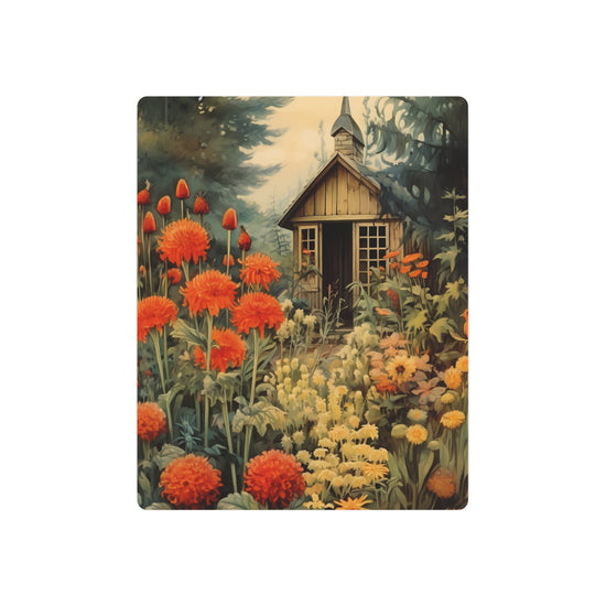 Cottage Garden Metal Art — Vintage Floral Outdoor Wall Decor - The Art Hub