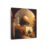 Metal Art Golden Mosque Dome Wall Art (Islamic Architecture Decor) - The Art Hub