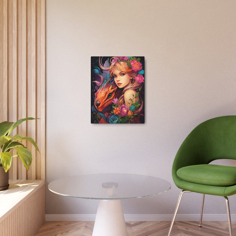 Fantasy Metal Art – Decorative Wall Plaque - The Art Hub