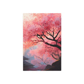 Cherry Blossom Metal Art Sign – Japanese Sakura Wall Decor - The Art Hub