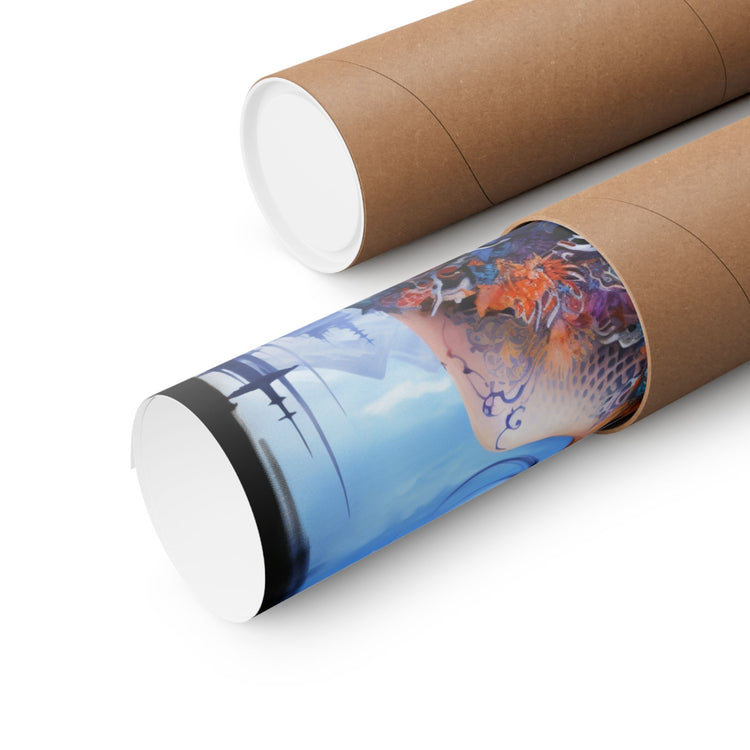 Fantasy Vertical Poster — Minimal Modern Wall Art - The Art Hub