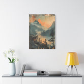 Chinese Landscape Art — Tranquil Mountain Lake Landscape - The Art Hub