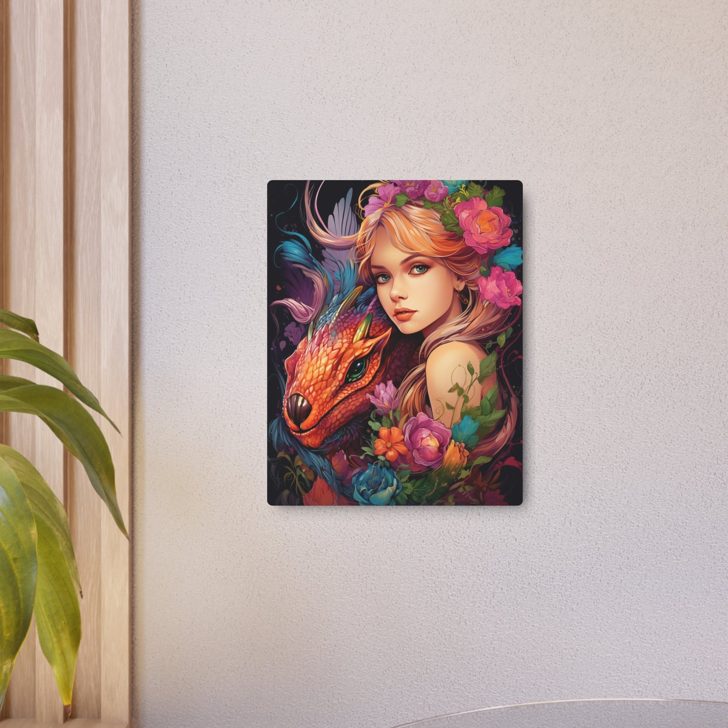 Fantasy Metal Art – Decorative Wall Plaque - The Art Hub