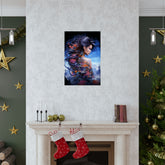 Fantasy Vertical Poster — Minimal Modern Wall Art - The Art Hub