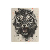 Roaring Tiger Metal Art Sign Fierce Wall Decor for Home, Office & Garage - The Art Hub