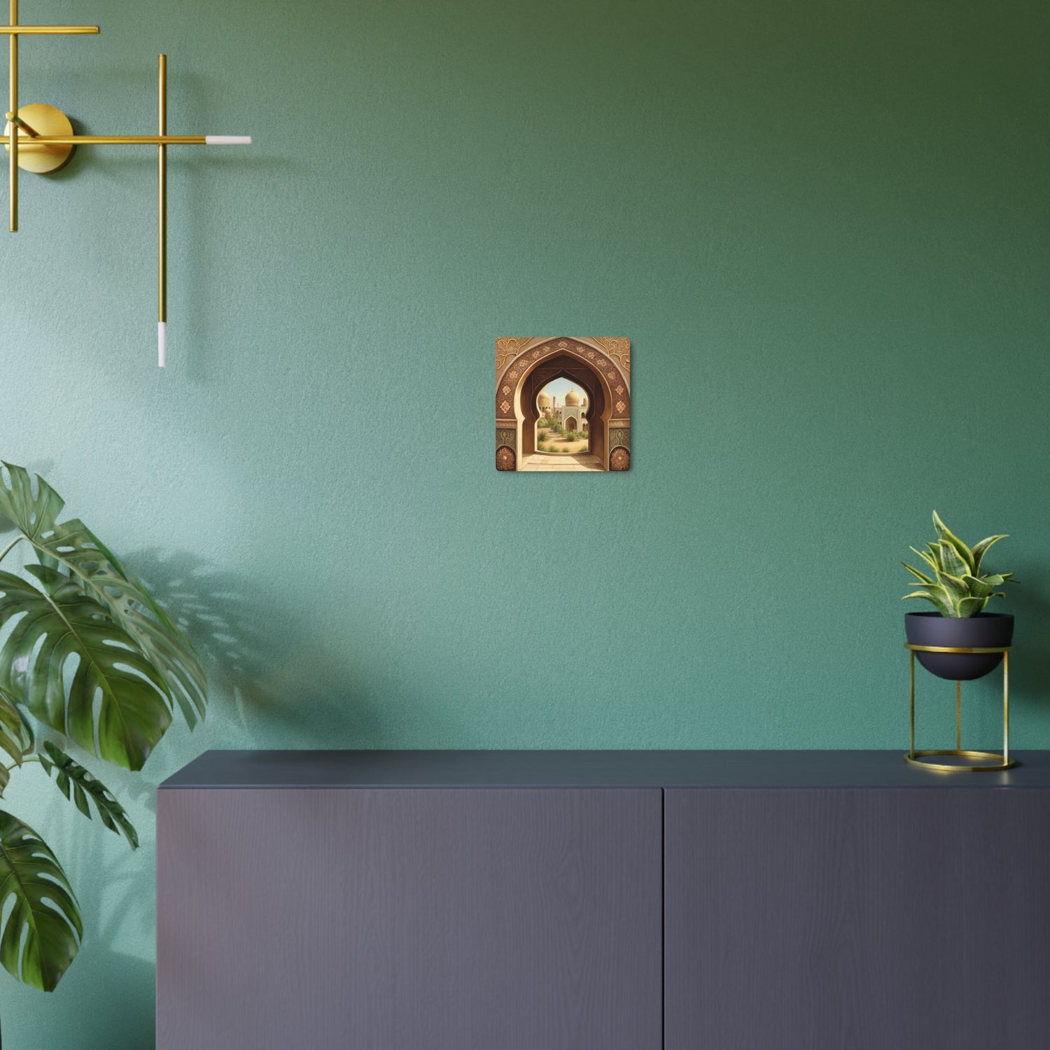 Metal Art Desert Mosque Archway Wall Decor - The Art Hub