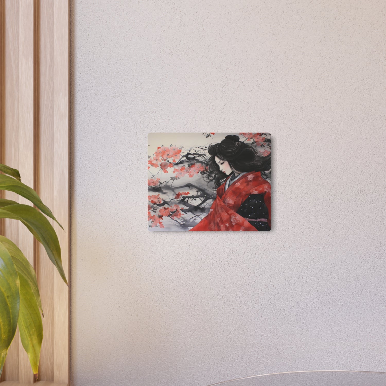 Metal Art Sakura Geisha Wall Decor - The Art Hub