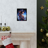 Fantasy Vertical Poster — Minimal Modern Wall Art - The Art Hub