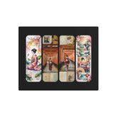 Asian Vintage Collage Metal Art - The Art Hub