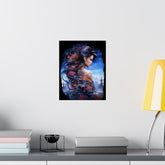 Fantasy Vertical Poster — Minimal Modern Wall Art - The Art Hub