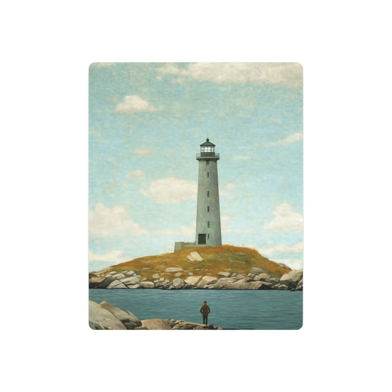 Lighthouse Metal Art Vintage Coastal Wall Decor - The Art Hub