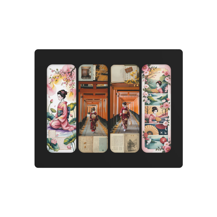 Asian Vintage Collage Metal Art - The Art Hub