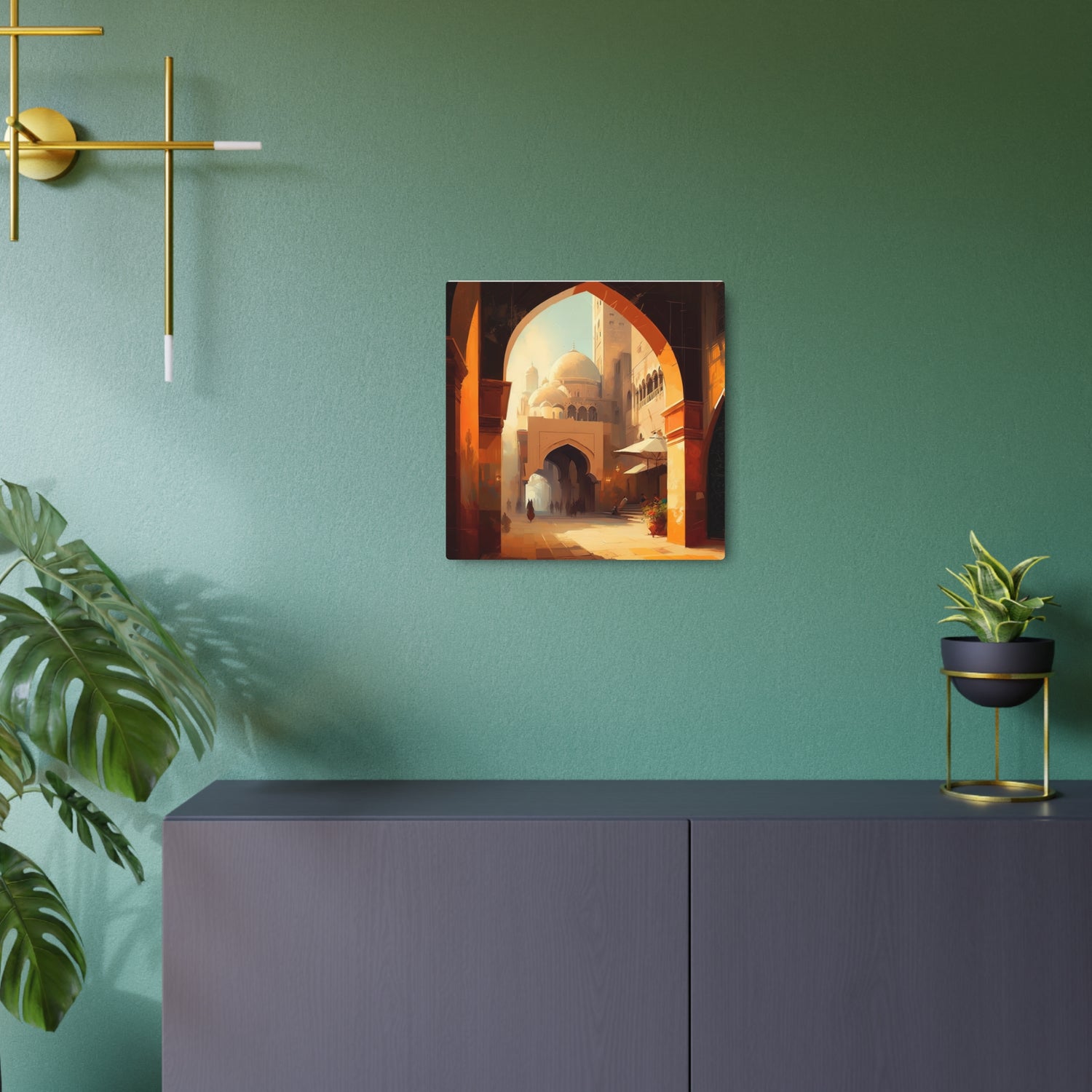 Metal Art Sunlit Arabian Archway Wall Decor - The Art Hub