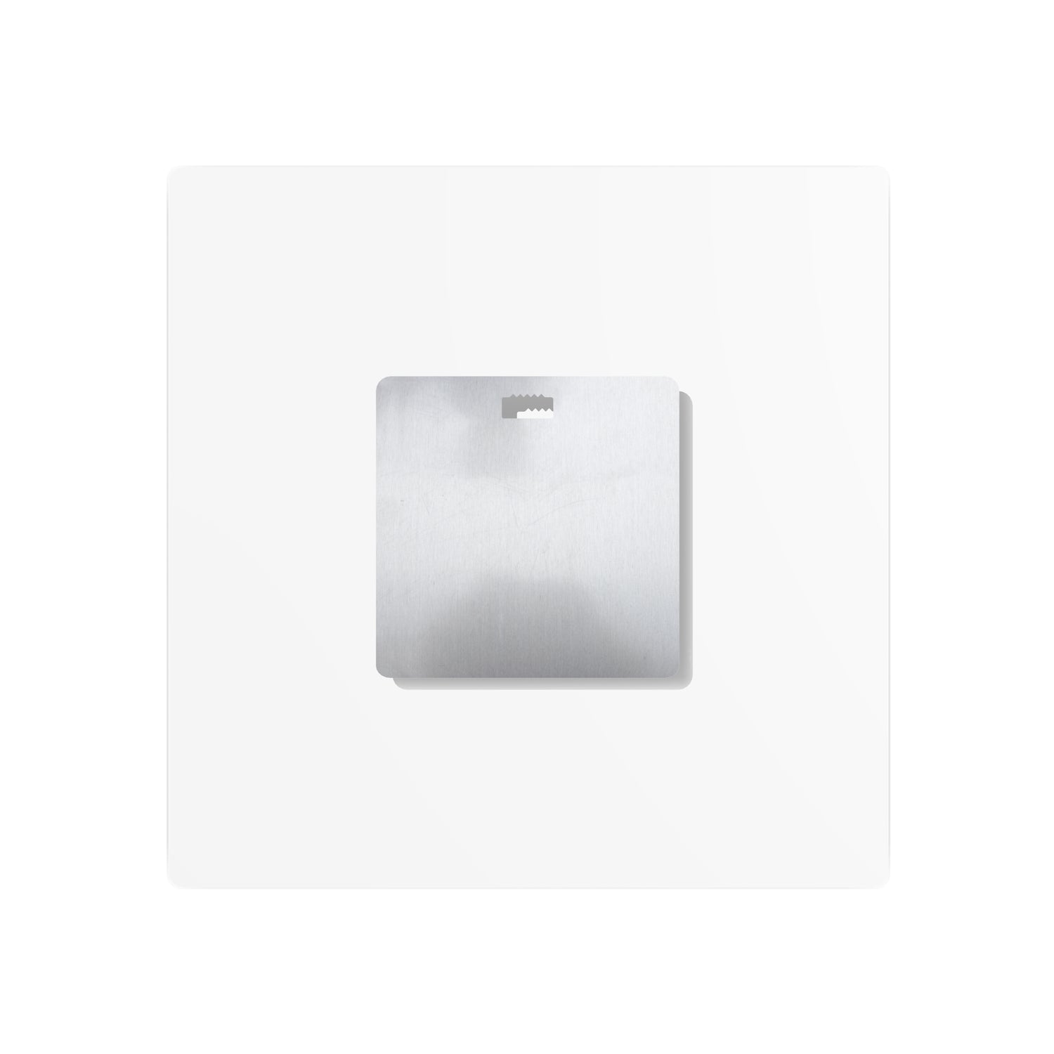 Metal Wall Art Sign — Monochrome Portrait of Woman with Floral Accents - The Art Hub