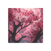 Cherry Blossom Metal Art Sign — Pink Floral Wall Decor - The Art Hub