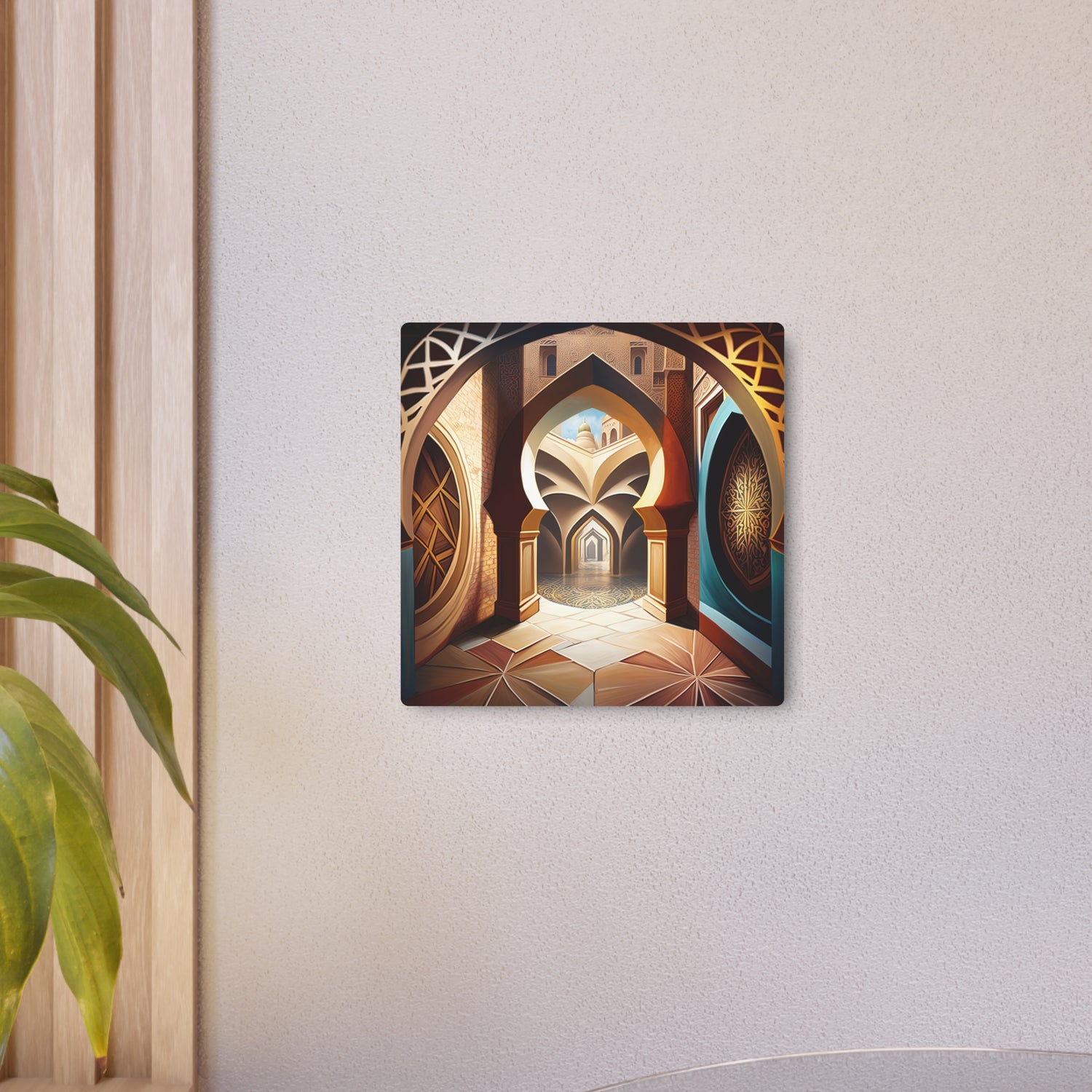 Moroccan Archway Metal Art Moorish Architecture Wall Decor - The Art Hub