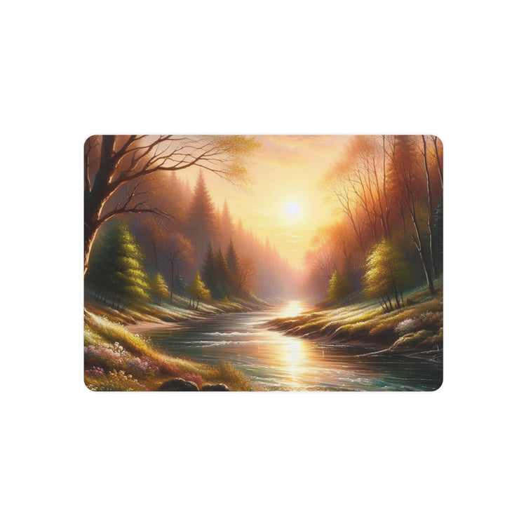 Metal Art Tranquil Sunset River Landscape Wall Decor - The Art Hub