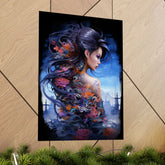 Fantasy Vertical Poster — Minimal Modern Wall Art - The Art Hub