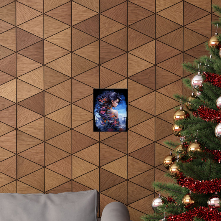 Fantasy Vertical Poster — Minimal Modern Wall Art - The Art Hub