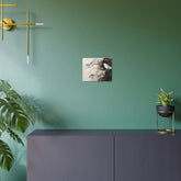 Metal Art Elegant Geisha Wall Plaque (Asian Ink-Style Décor) - The Art Hub