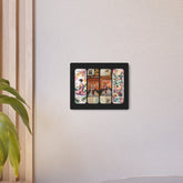 Asian Vintage Collage Metal Art - The Art Hub