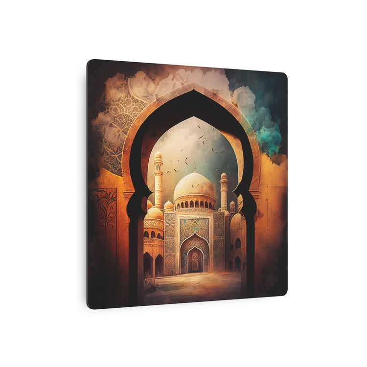Islamic Mosque Metal Art Ornate Archway Wall Decor - The Art Hub