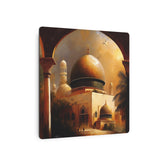 Metal Art Golden Mosque Dome Wall Art (Islamic Architecture Decor) - The Art Hub