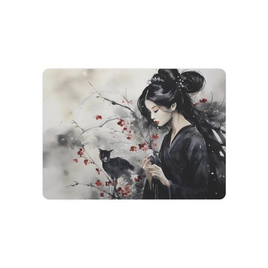 Metal Art Elegant Geisha & Cat Wall Decor - The Art Hub