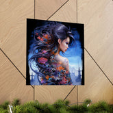 Fantasy Vertical Poster — Minimal Modern Wall Art - The Art Hub