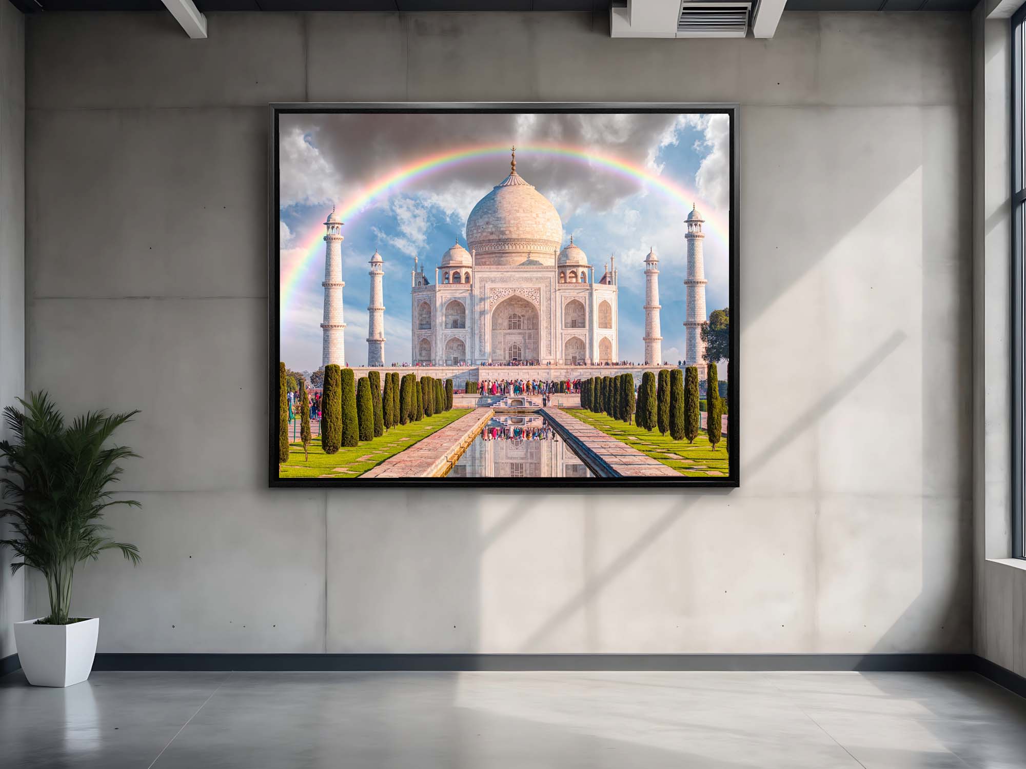 Taj Mahal 48" x 36"
