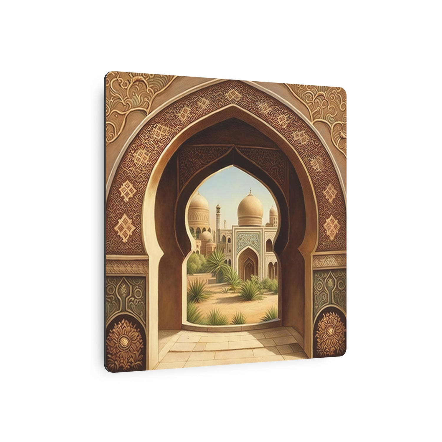 Metal Art Desert Mosque Archway Wall Decor - The Art Hub