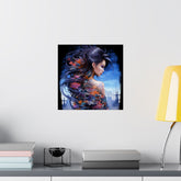 Fantasy Vertical Poster — Minimal Modern Wall Art - The Art Hub