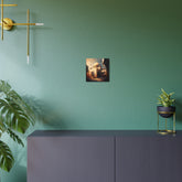 Islamic Mosque Metal Art Desert Sunrise Architectural Wall Decor - The Art Hub