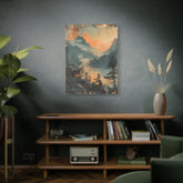 Chinese Landscape Art — Tranquil Mountain Lake Landscape - The Art Hub