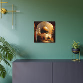 Metal Art Golden Mosque Dome Wall Art (Islamic Architecture Decor) - The Art Hub