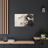 Metal Art Elegant Geisha Wall Plaque (Asian Ink-Style Décor) - The Art Hub