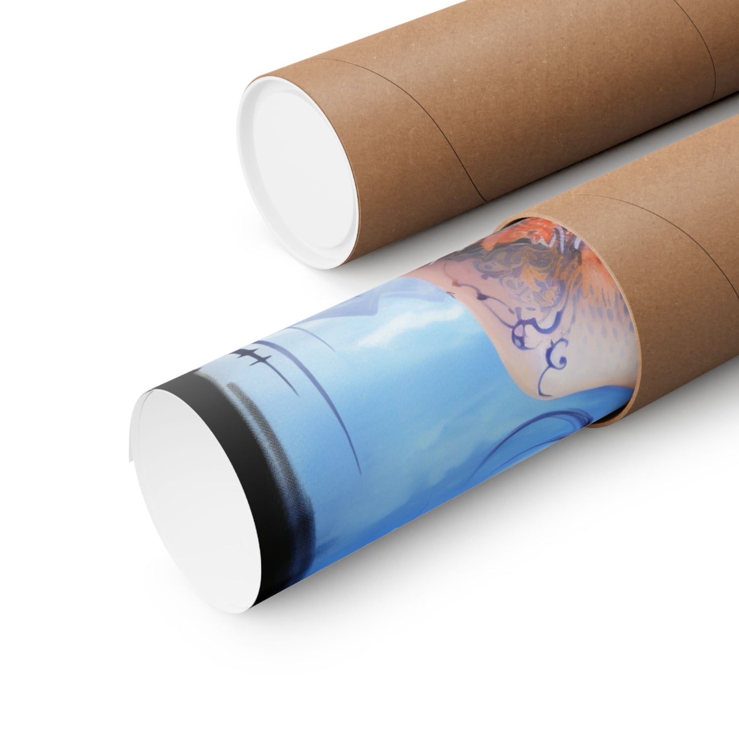 Fantasy Vertical Poster — Minimal Modern Wall Art - The Art Hub