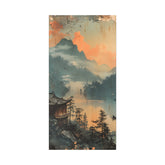 Chinese Landscape Art — Tranquil Mountain Lake Landscape - The Art Hub