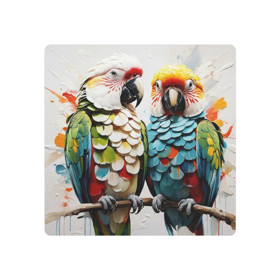 Colorful Parrot Metal Tropical Bird Wall Art Décor - The Art Hub