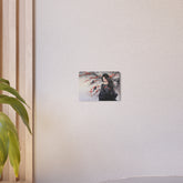 Metal Art Geisha with Sakura & Crows Wall Decor - The Art Hub