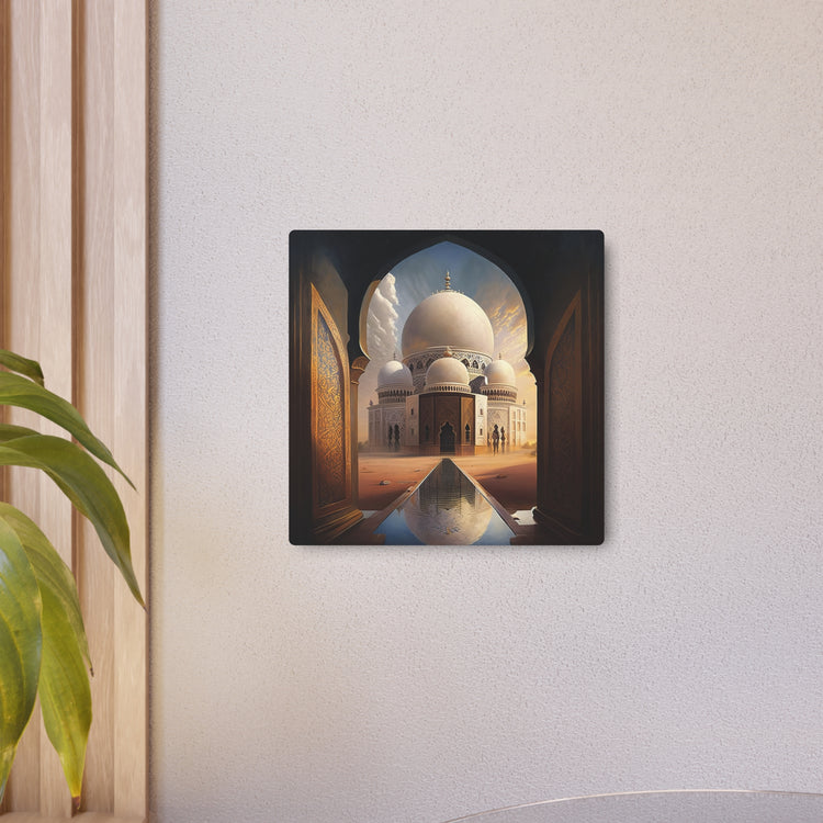 Islamic Mosque Metal Art Dome Architecture Wall Decor - The Art Hub