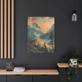 Chinese Landscape Art — Tranquil Mountain Lake Landscape - The Art Hub