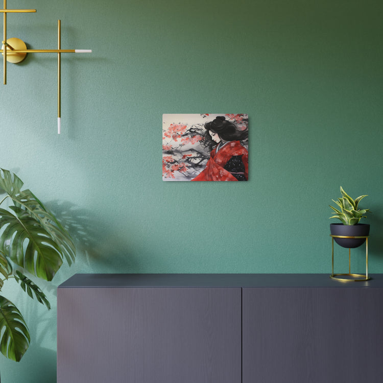 Metal Art Sakura Geisha Wall Decor - The Art Hub