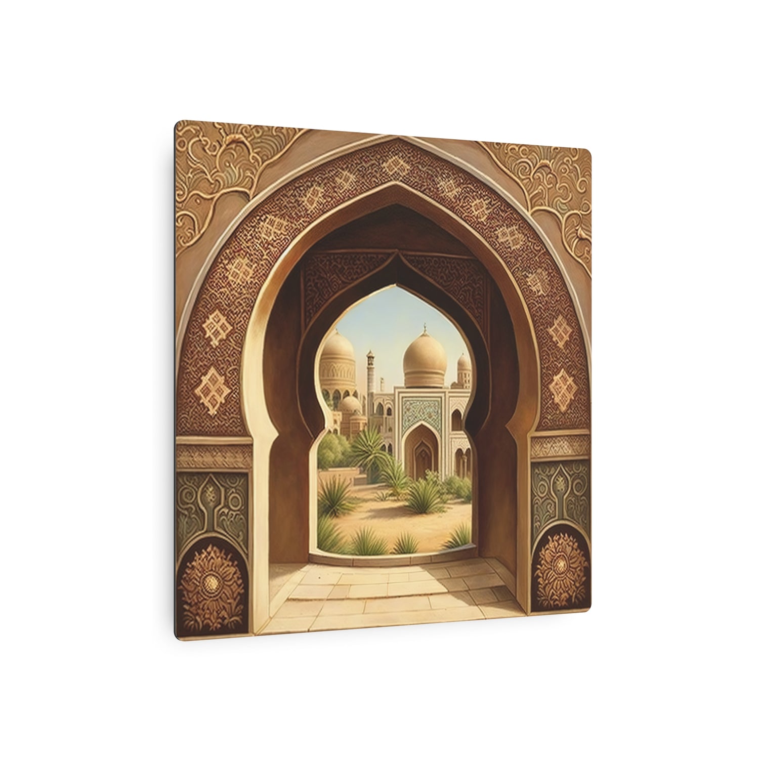 Metal Art Desert Mosque Archway Wall Decor - The Art Hub