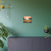 Metal ArtSunset Meadow Landscape Wall Art - The Art Hub