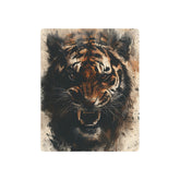 Roaring Tiger Metal Art Sign Fierce Wall Decor for Home, Office & Man Cave - The Art Hub