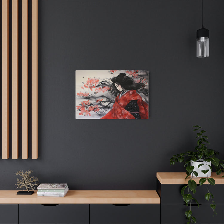 Metal Art Sakura Geisha Wall Decor - The Art Hub