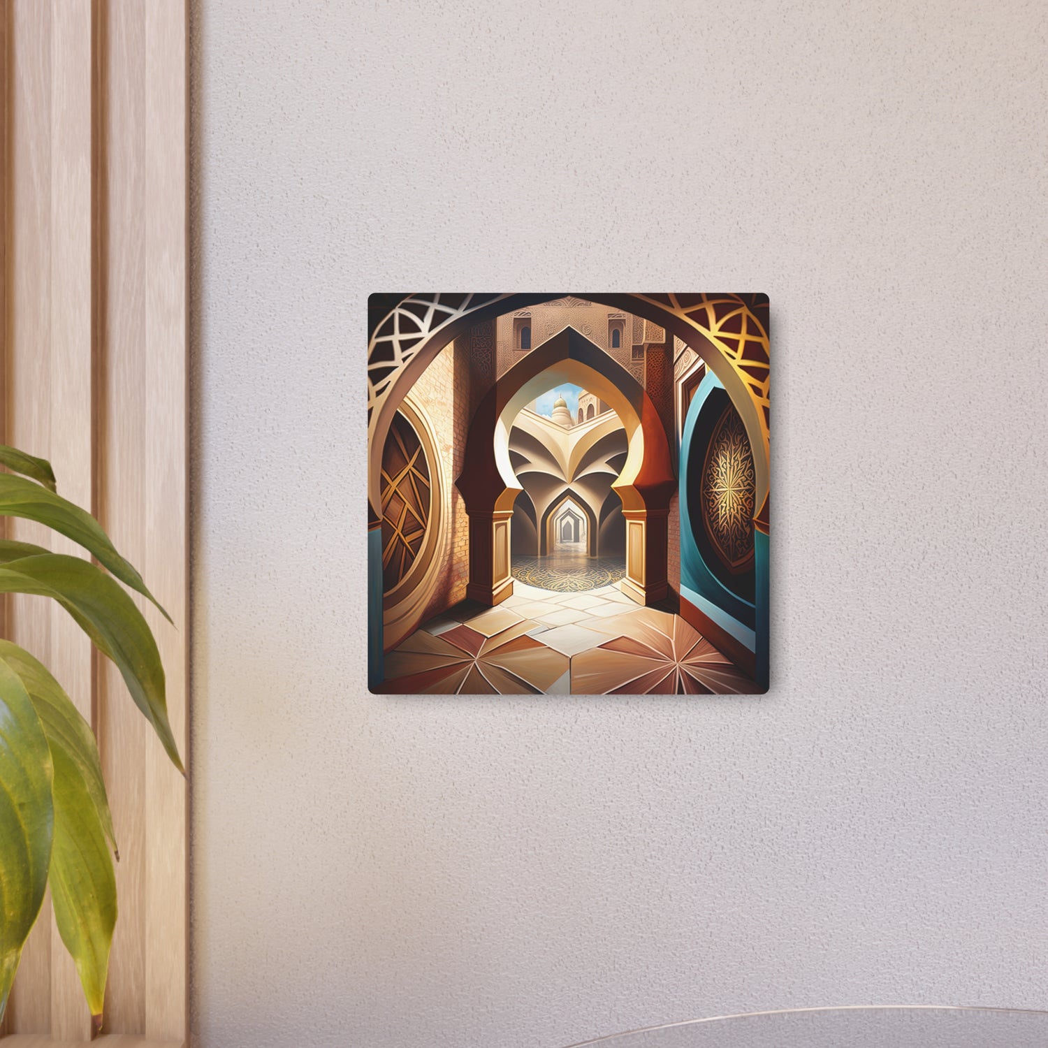 Moroccan Archway Metal Art Moorish Architecture Wall Decor - The Art Hub